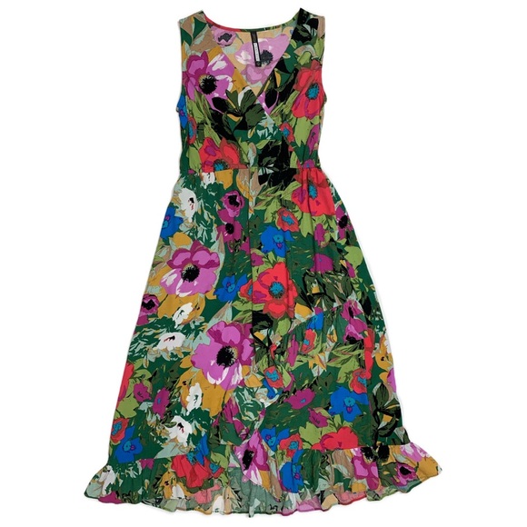 Plenty by Tracy Reese Floral Faux Wrap Dress - Picture 2 of 16